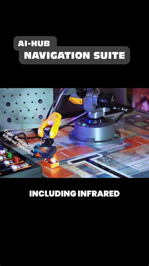 Explore the power of the AI-HUB Navigation Suite! From sensors to intelligent decision-making, see how this all-in-one console guides robots with precision, turning complex tasks into smooth, automated workflows. Perfect for education, research, and hands-on learning — where innovation meets control. Step into the future of robotics with AI-HUB. #roboticarm #programmableroboticarm #desktoprobot #edurobot | Wlkata Robotics | Facebook