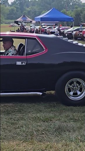 1972 AMC Javelin AMX Classic Car Drive By Engine Sound Jack Frost Auto Museum Charity Show 2026