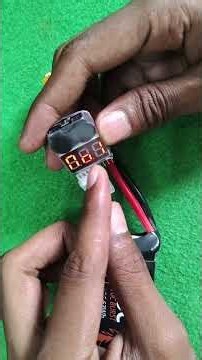 How to Use LiPo Battery Voltage Checker (1-8S) 🔥 #drone