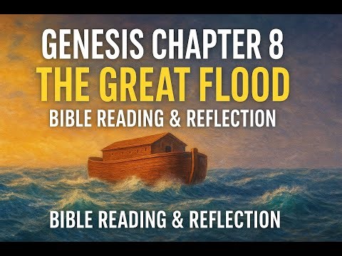 Genesis Chapter 8 | God Remembers Noah | Bible Reading & Reflection