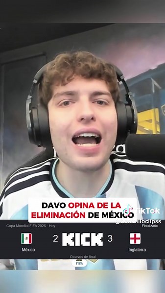Davo opina del México 2-3 Inglaterra #davooxeneize #davo #lacobraaa #lacobra #mexico #mexico🇲🇽