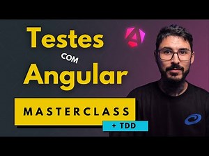 APRENDA a fazer TESTES com ANGULAR MODERNO | MASTERCLASS #angular #typescript #frontend #javascript