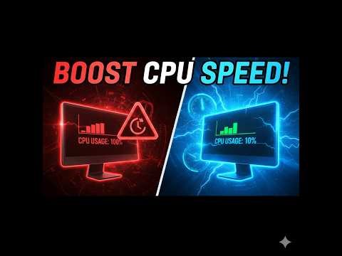 Your PC is Slow? Try These 8 Hidden Windows CPU Boost Tricks (INSANE Results!)