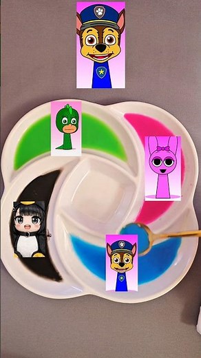 Sprunki OC Paw Patrol & Friends Color Mixing! 🎨✨