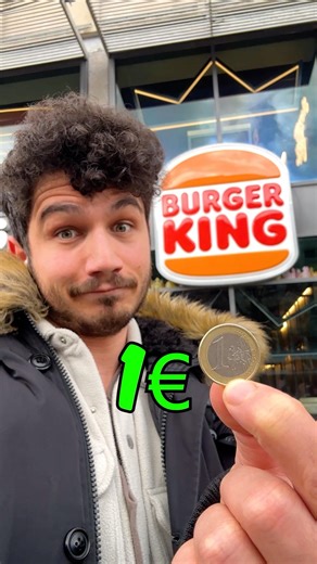 Was Bekomme Ich für 1€ bei Burger King?