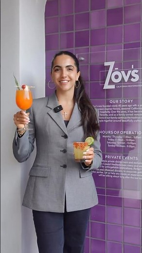 A fresh lineup of cocktails has arrived at Zov’s.