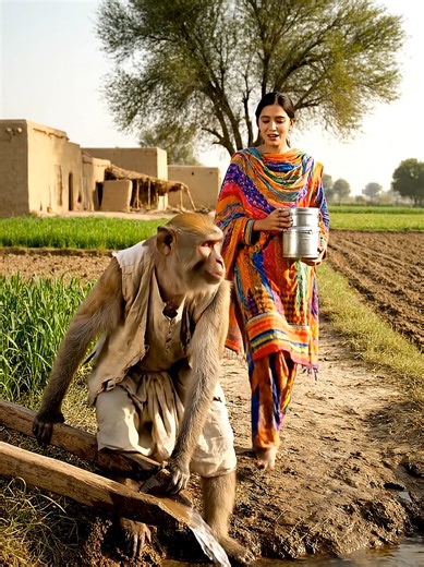 bandar ji khana kha lo#monkyai #monkey #bandar #ai #viral