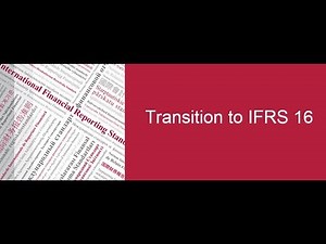 Transition to IFRS 16