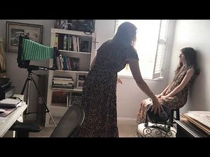 portrait with 8x10 view camera part1