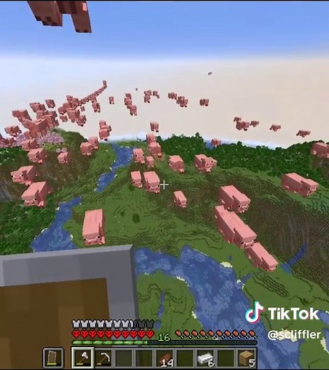 Building a Pig Farm in Minecraft: Fun and Games