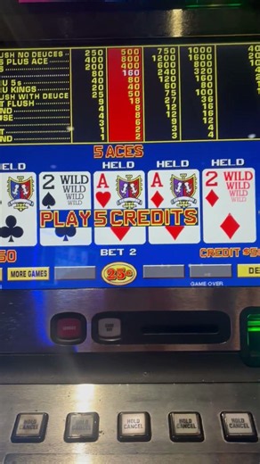 5 aces on deuces wild bonus