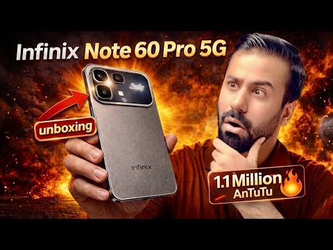 Infinix Note 60 pro 5G Unboxing & Review | Matrix Display | Infinix Note 60 Pro Price in Pakistan