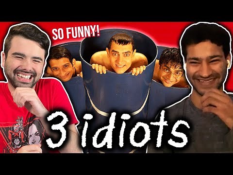 3 IDIOTS MOVIE REACTION - ALL IS WELL - Aamir Khan, Madhavan, Sharman Joshi, Kareena Kapoor PART 1