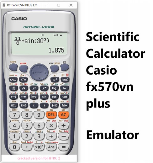 Scientific Calculator Casio fx570vn plus - Civil MDC