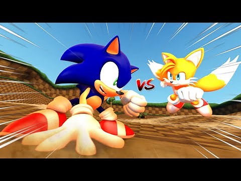 SONIC VS TAILS IN A MUGEN FIGHT