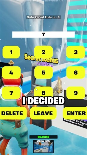 The strongest secret code in Winter Rockets