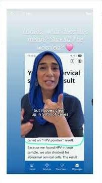 What does your HPV positive smear result all mean?