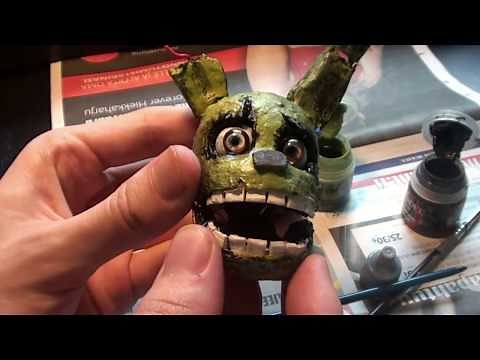 MAKING OF SPRINGTRAP FIGURE From Five Nights At Freddy's (Thanks for 1000 SUBS!)