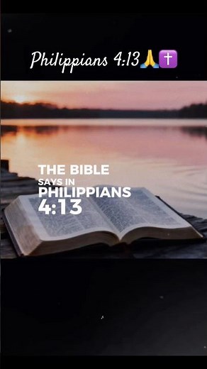You Can Do All Things Through Christ 🙏 | Philippians 4:13