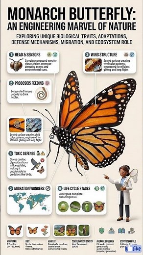 Monarch Butterfly: An Engineering Marvel of Nature | Complete Guide