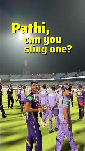 Fans got souvenirs delivered by Pathirana | KKR vs DC | TATA IPL 2026