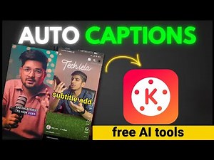 KineMaster Auto Caption Magic: Effortlessly Add Subtitles to Your Videos! How Add Auto Captain