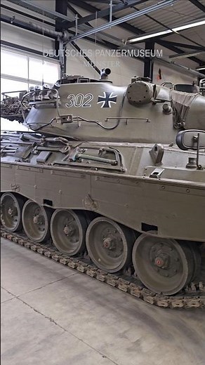 DEUTSCHES PANZERMUSEUM MUNSTER | Kampfpanzer LEOPARD 1 A2 A1 #jonesbm #military #panzer