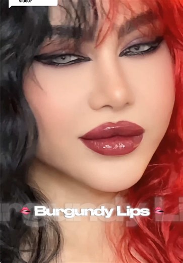 Replying to @🫦 Burgundy Lip Combo & Contact Lenses from @MimoTique by MimoGeorge عدساتي والليب كومبو من البراند بتاعي @mimotique Contact Lenses and lip combo from @mimotique لون العدسات color: Demure Hazel Gray والليب كومبو lip combo : plum nude lip liner black honey lip oil 🥀 Link in bio رابط الموقع في البايو ❤️ www.MimoTique.com