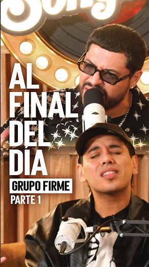 Eduin and Jhonny Caz from Grupo Firme perform “Al Final Del Día” live for the first time 🙌