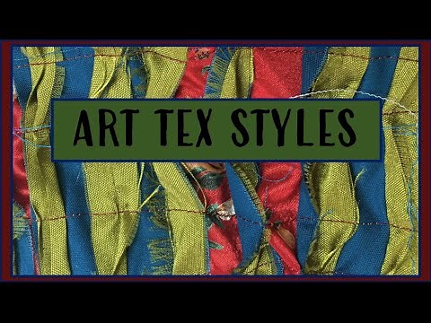 TECHNIQUE DOWNLOAD! Teach yourself textile art basics here...