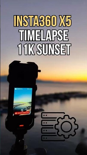 Best Insta360 X5 Timelapse Settings | 11K Sunset