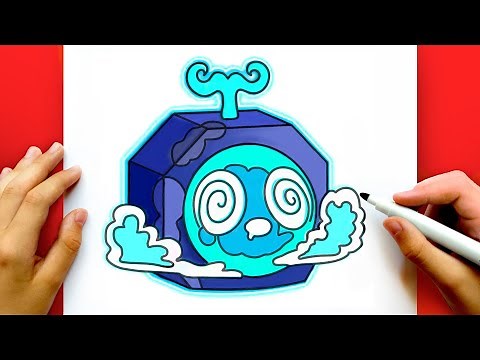 How to Draw PORTAL Fruit | Blox Fruits