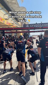 The grind never stops for this pit crew 🔥💪 #RedBullRacing #F1 #Pitcrew #pitstop | Oracle Red Bull Racing