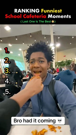 Ranking Funniest School Cafeteria Moments Pt.2 #usa