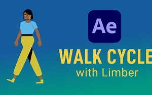 【AE教程|油管搬运|mg动画|人物】使用 Limber 在 After Effects 中轻松行走循环