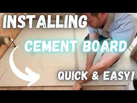 Prepare Floors For Tiling | Installing Cement Boards to a Timber Floor