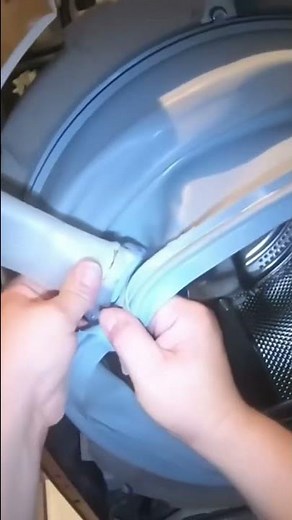 How to Replace the Rubber Boot Seal on Your Kenmore Washer! #shorts #appliancerepair #washer #diy