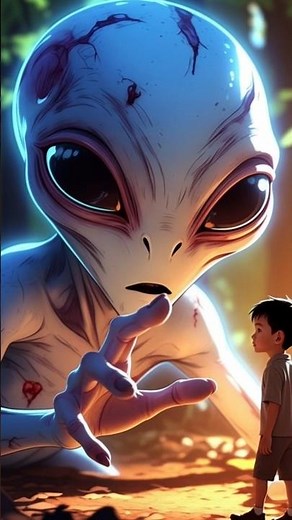 “GIANT ALIEN & BOY FIRST MEET! 😱 One Eye Monster Story” #viral