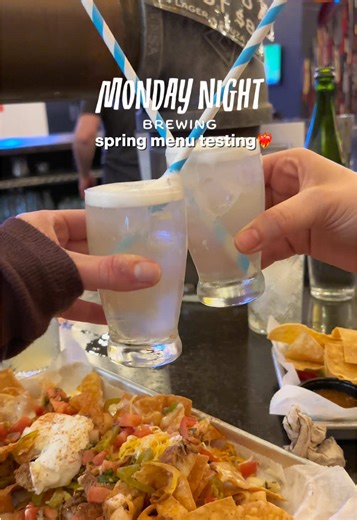 Explore the Spring Menu at Monday Night Brewing