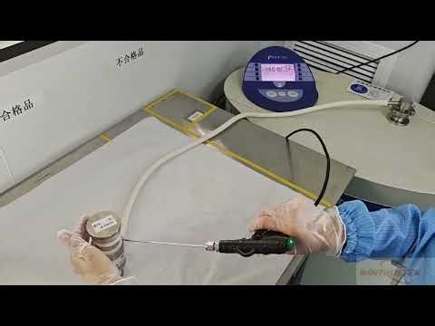 Detection video—Helium leak Detection of welded components