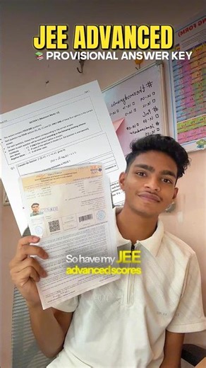 My Jee Advance Final Marks 😭🙏 #jee #minivlog #jeeadvanced #viral #shortsvideo #motivation