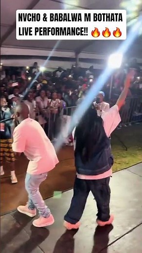 Nvcho & Babalwa M Bothata Live Performance #nvcho #babalwam #performance #amapiano #kelvinmomo #2026