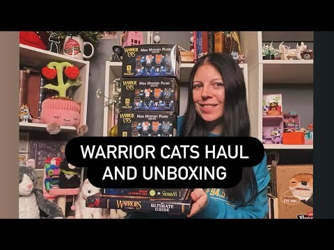 Warrior Cats Haul And Unboxing