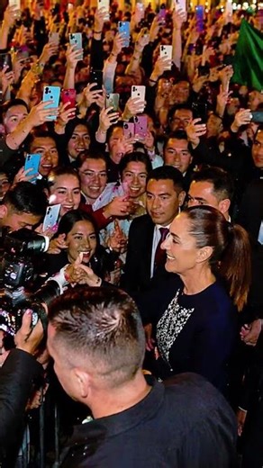 This is how President Claudia was received in Spain, despite it being another country; this is ho...