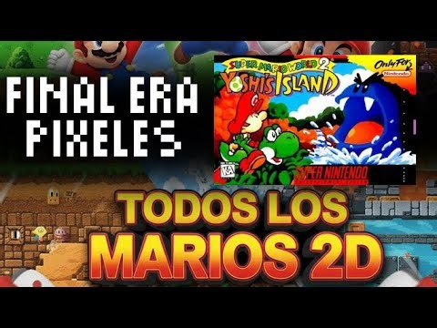 Super Mario world 2 - Yoshi´s Island 🍄 PASÁNDOME TODOS LOS MARIOS 2D (Portrait)