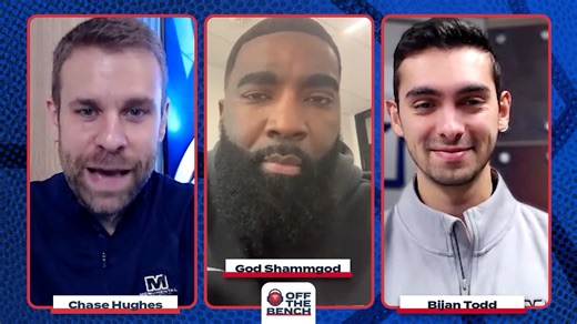 ☑️ Former Washington Wizards player and current Orlando Magic assistant coach ☑️ NYC legend ☑️ Part of the inspiration behind the 1998 movie, 'He Got Game' Chase Hughes and Bijan Todd's 'Off the Bench' podcast is back with a brand new episode featuring God Shammgod, streaming now on our YouTube channel 🔗: monsports.net/ep2otb | Monumental Sports Network