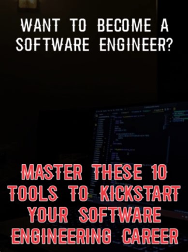 Want to become a Software Engineer? These 10 tools are not optional—they’re essential! From version control to automation, design, and API testing, this is your modern software toolbox. ✨ Read through to discover each tool and what it does. ✅ Save this post as your roadmap. 🔁 Share with a tech buddy who’s just starting out! #TechWithBetty #SoftwareEngineering #DevTools #TechTools #learn #techtok #learning #fyp #learnontiktok #fypシ゚ #creatorsearchinsights #CodeSmart #LearnToCode #TechCareers #pr