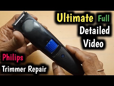 Philips Trimmer Repair | How to Repair Philips Trimmer | Trimmer Repair/ How to Open Philips Trimmer