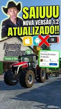😱 IT'S OUT FOR iOS!! Farming Simulator 26 UPDATE - NEW FEATURES AND DEVELOPMENT IMPROVEMENTS