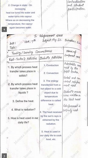Science micro lesson plan in english for B.ed #2ndsemester #sciencelessonplan #microteaching #2023